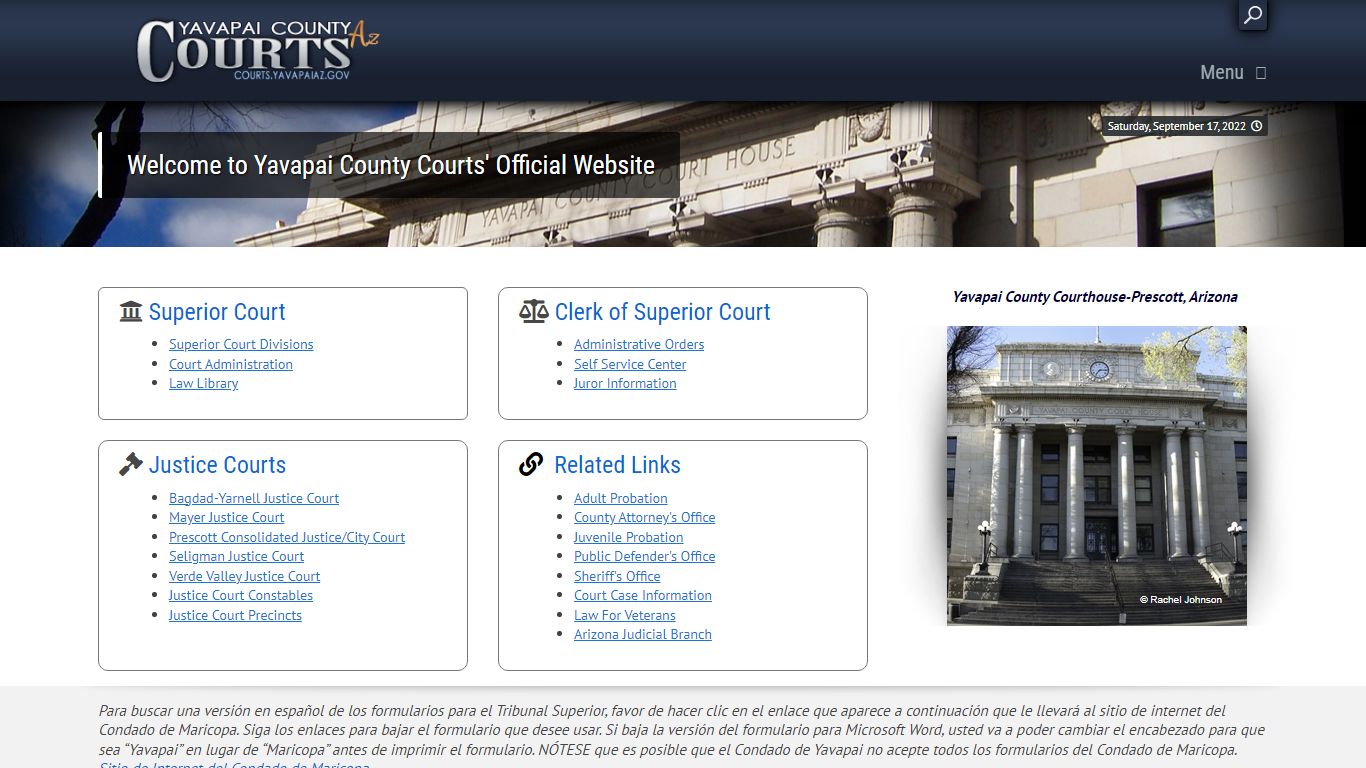 Search - Welcome to Yavapai County Courts' Official Website